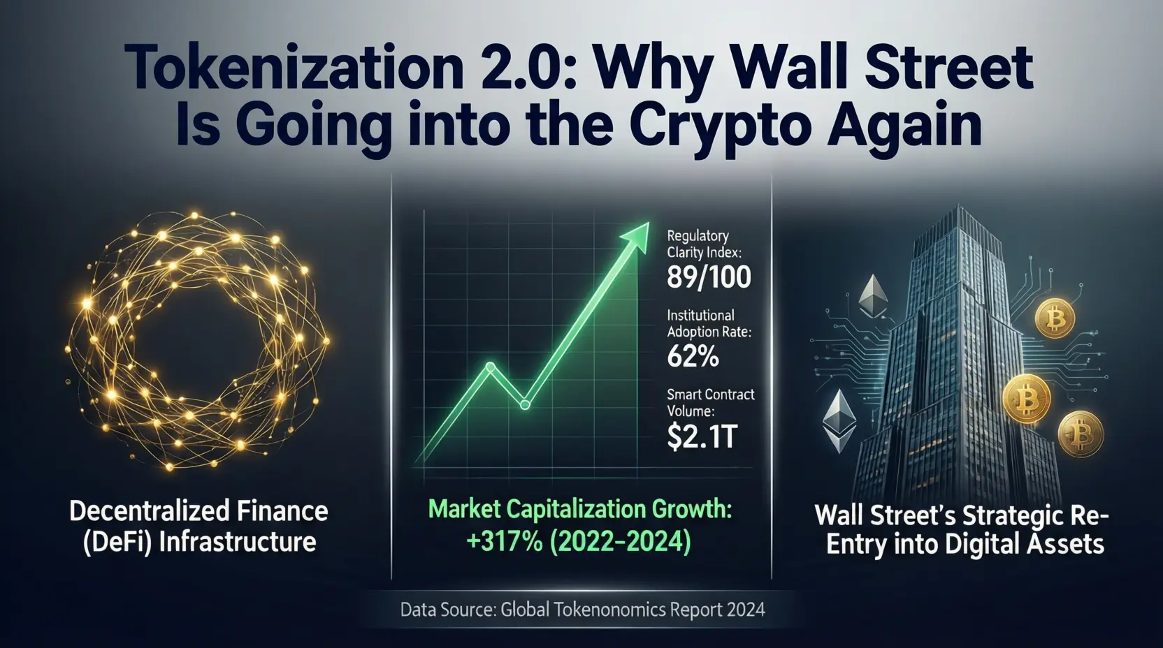Tokenization 2.0: Почему Уолл-стрит снова лезет в крипту (и почему на этот раз это не цирк)