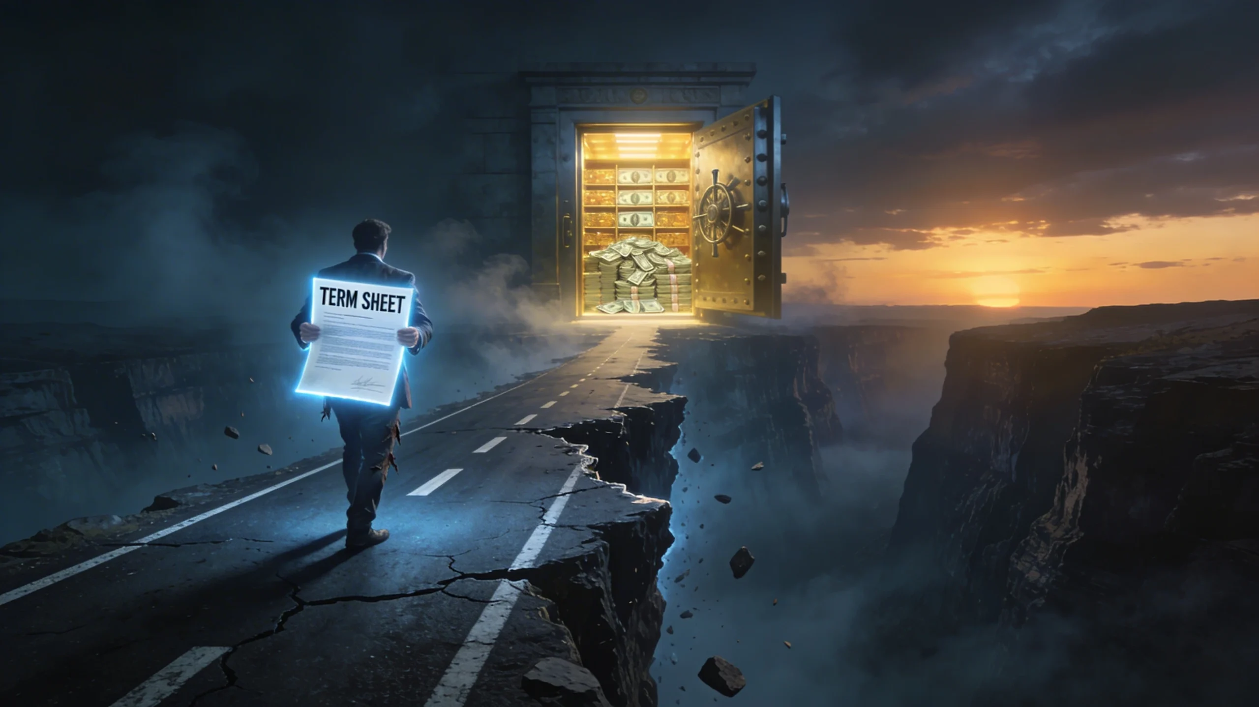 «Долина Смерти» 2.0: кассовый разрыв между подписанным Term Sheet и деньгами на счете