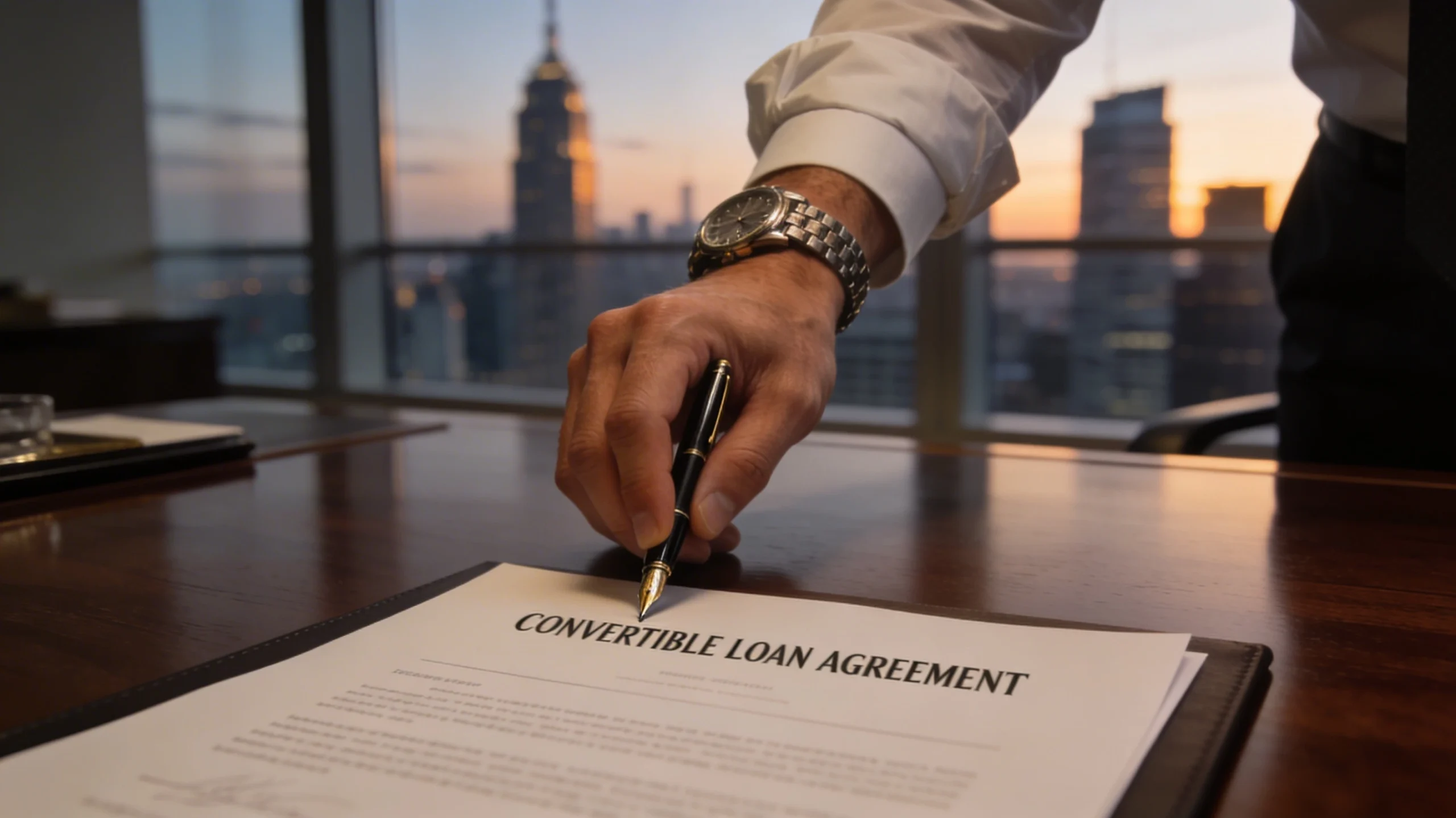 Convertible loan или прямая доля