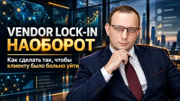 Vendor Lock-in наоборот: как сделать так, чтобы клиенту было больно от тебя уйти